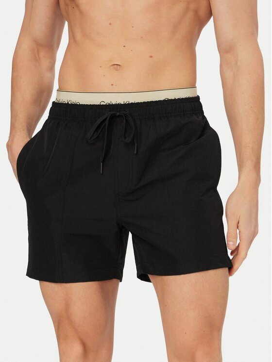 Calvin Klein Swimwear Плувни шорти LV00N61017 Regular Fit