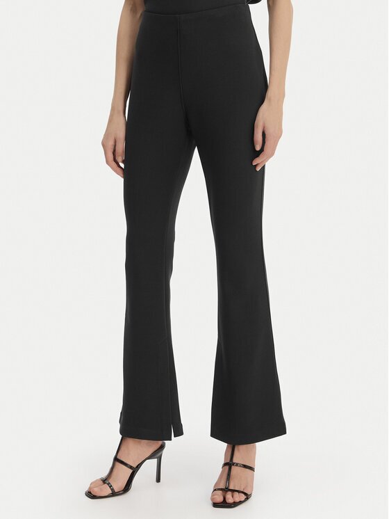 Calvin Klein Текстилни панталони LV044B223G Flare Fit