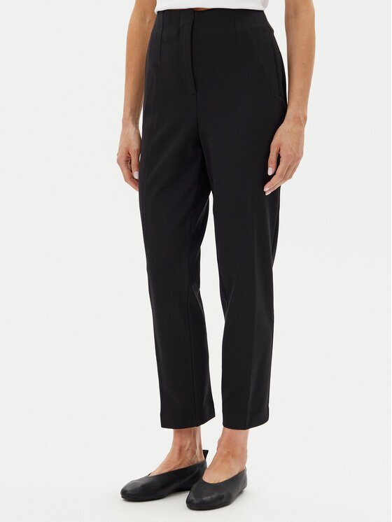 Calvin Klein Текстилни панталони LV044B690G Slim Fit