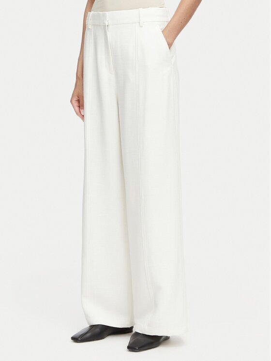 Calvin Klein Текстилни панталони LV044F651G Straight Fit