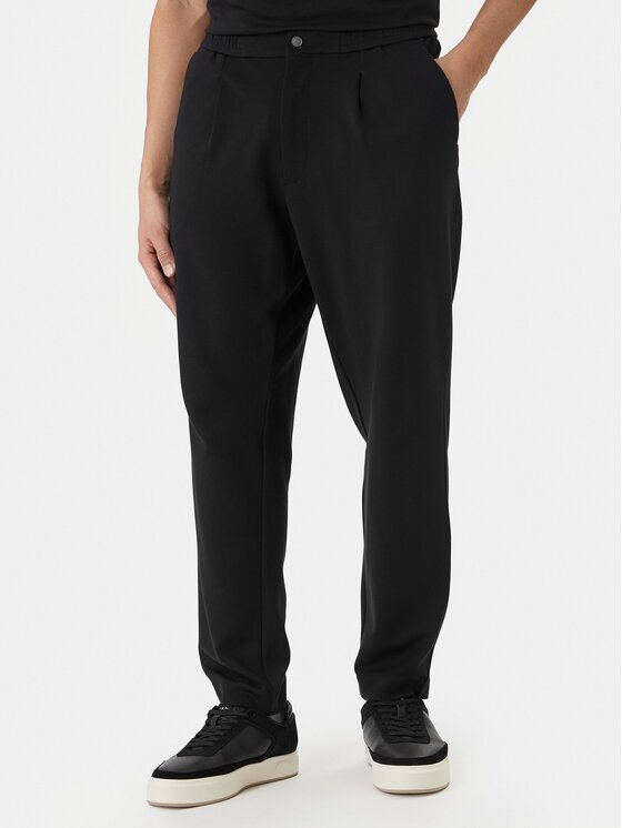 Calvin Klein Текстилни панталони LV04LF607G Tapered Fit