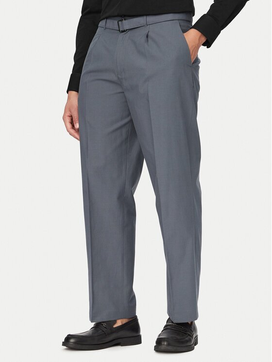 Calvin Klein Текстилни панталони LV04LF617G Regular Fit