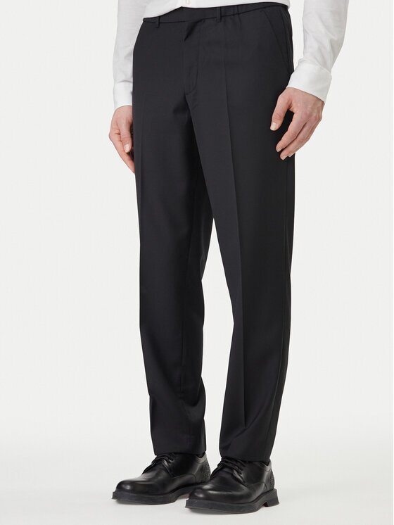 Calvin Klein Текстилни панталони LV04LF623G Tapered Fit