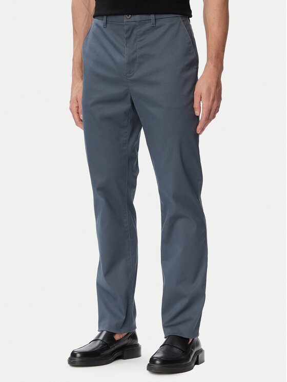 Calvin Klein Текстилни панталони LV140EM633 Slim Fit