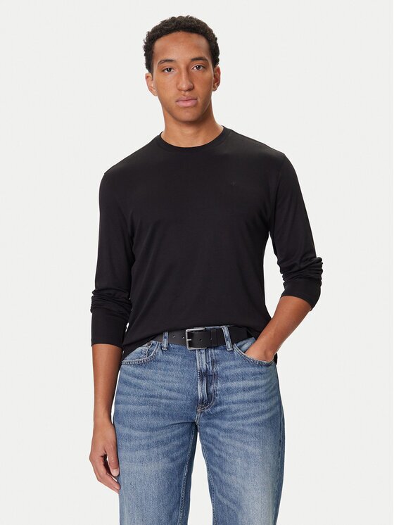 Calvin Klein Тениска с дълъг ръкав LV04LD227G Regular Fit