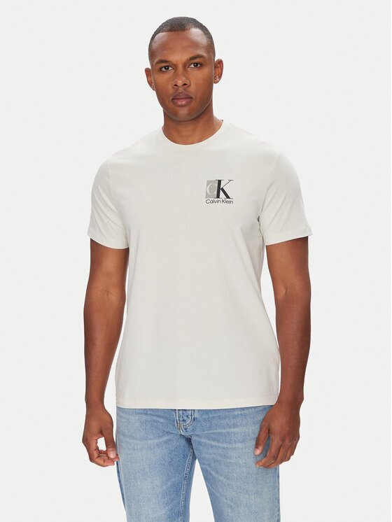 Calvin Klein Тишърт Abstract Graphic LV04RC853G Regular Fit