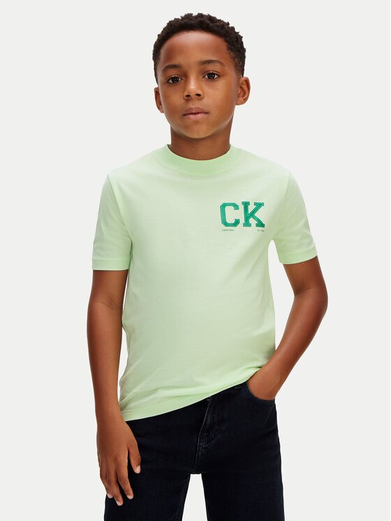 Calvin Klein Тишърт Heritage LVCKSJA09B Regular Fit