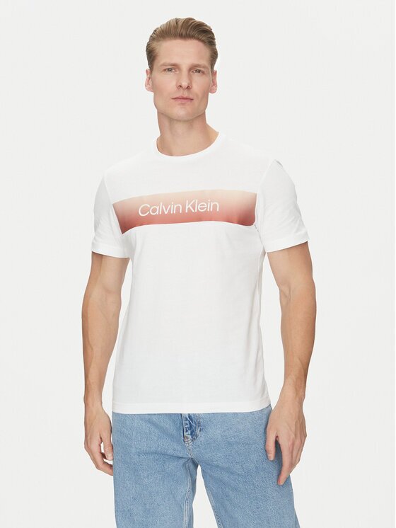 Calvin Klein Тишърт Linear Ombre K10K114163 Regular Fit