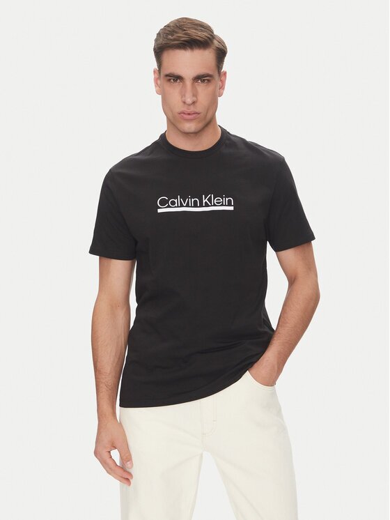 Calvin Klein Тишърт Outline Tape Graphic LV04RC852G Regular Fit