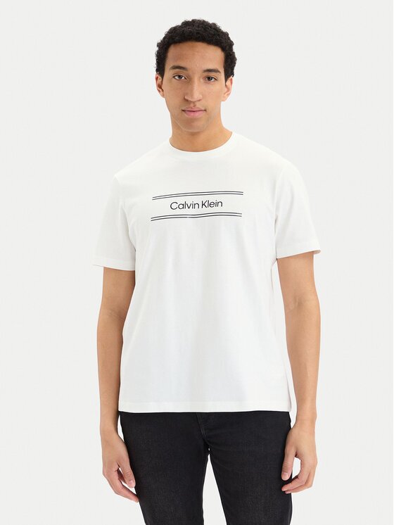 Calvin Klein Тишърт SS 20s EU LV04LG813G Regular Fit