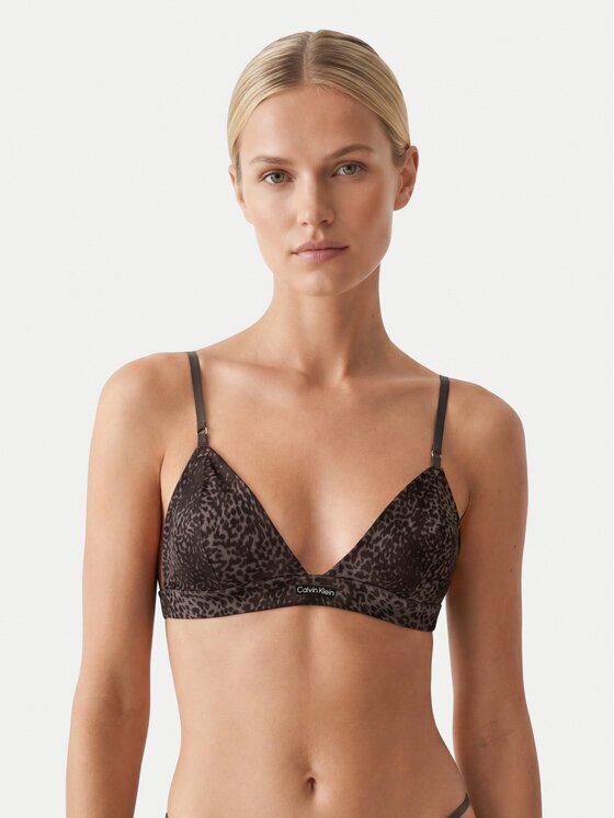 Calvin Klein Underwear Сутиен бралет Signature Satin LV00QF8392