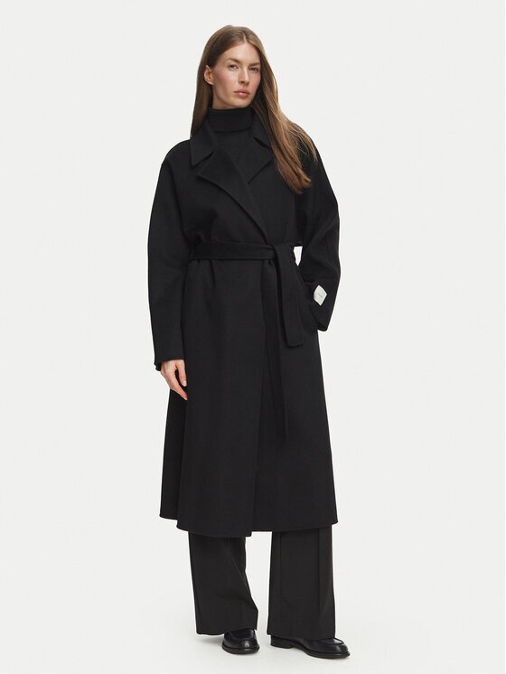 Calvin Klein Вълнено палто Hero LV040WL571 Regular Fit