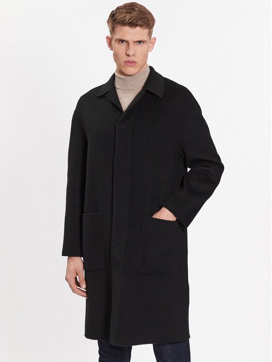 Calvin Klein Вълнено палто K10K111601 Regular Fit