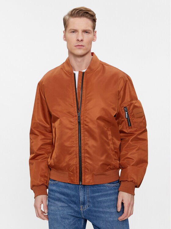 Calvin Klein Яке бомбър Hero K10K109907 Relaxed Fit