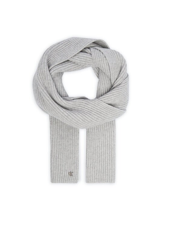 Calvin Klein Зимен шал Ck Metal Wool Rib Scarf LV04D8056G