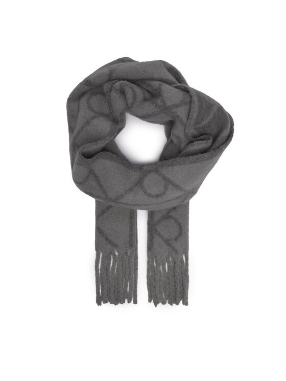 Calvin Klein Зимен шал Emblem Aop Brushed LV04D8072G