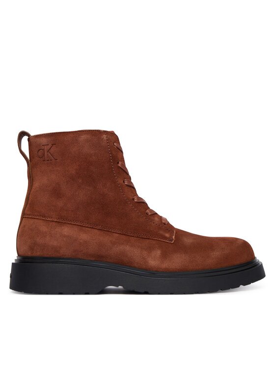 Calvin Klein Зимни обувки Combat Ess Lace Up Zip Boot Su YM0YM01371