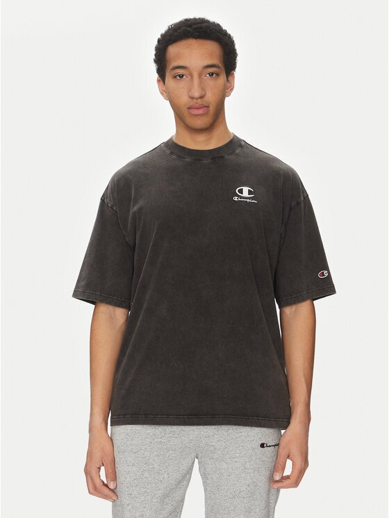 Champion Тишърт 221257 Екрю Regular Fit