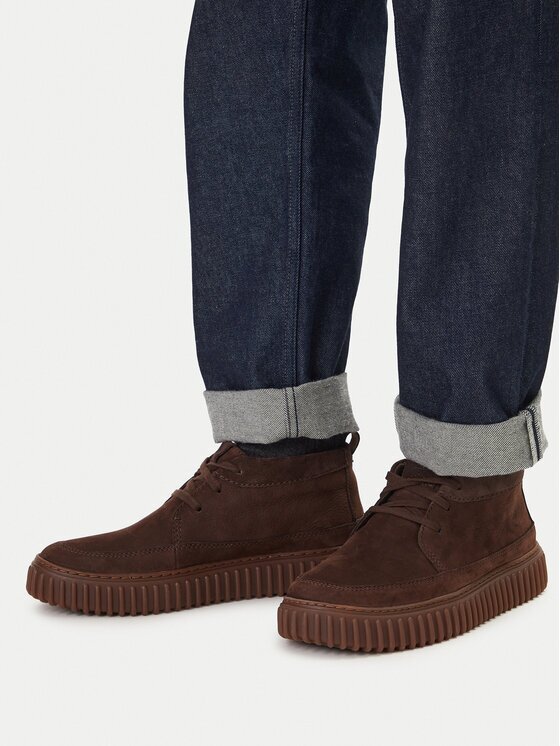 Clarks Зимни обувки Torhill Lacehi 26328005