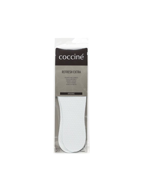 Coccine Комплект стелки Refresh Extra r.42/44 665/21/AZ Бял
