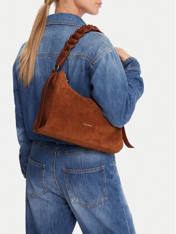 Coccinelle Дамска чанта P6P Boheme Suede Bimaterial E1 P6P 13 03 01
