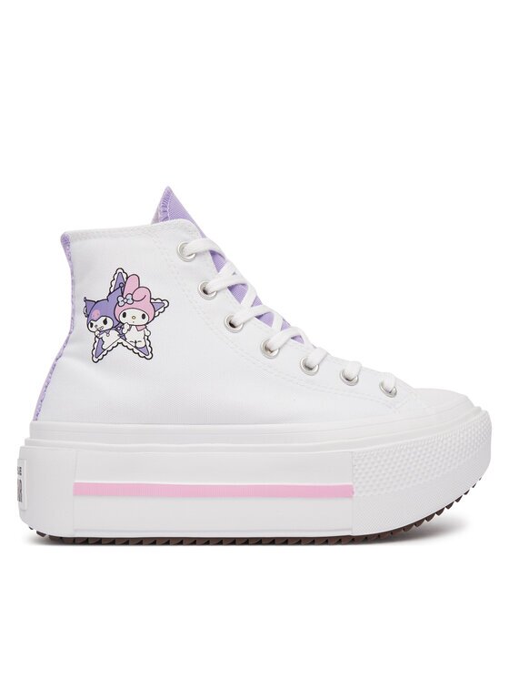 Converse Кецове Chuck Taylor All Star Lift Double Stack A21835C Бял