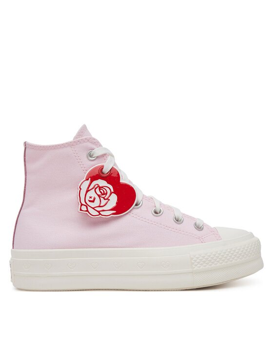 Converse Кецове Chuck Taylor All Star Lift Platform Hearts A13652C