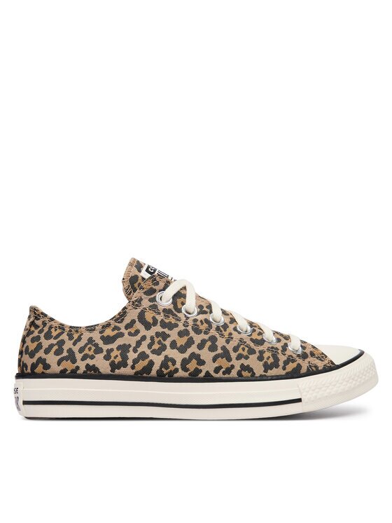 Converse Кецове CTAS OX EGRET/BLACK/HONEY STICK A19182C