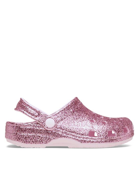 Crocs Чехли Classic Chunky Glitter Clog K 211939