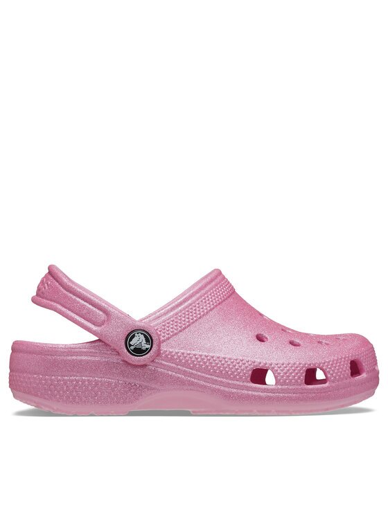 Crocs Чехли Classic Glitter Kids Clog T 206992