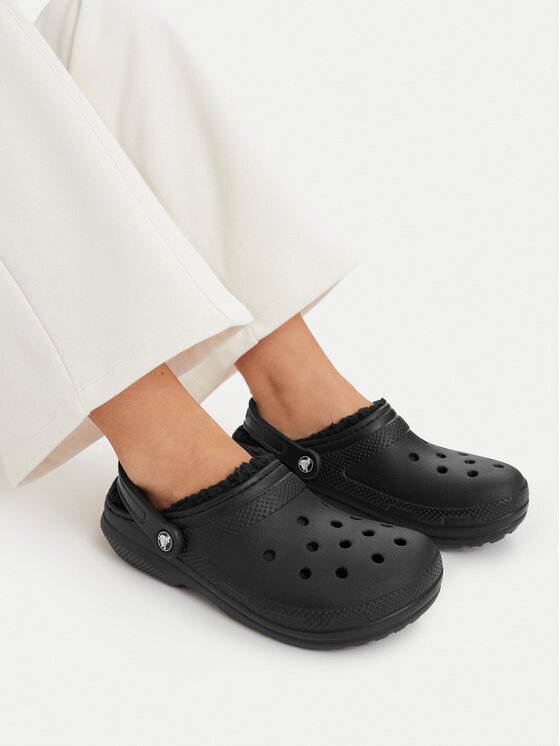 Crocs Чехли Classic Lined Clog 203591