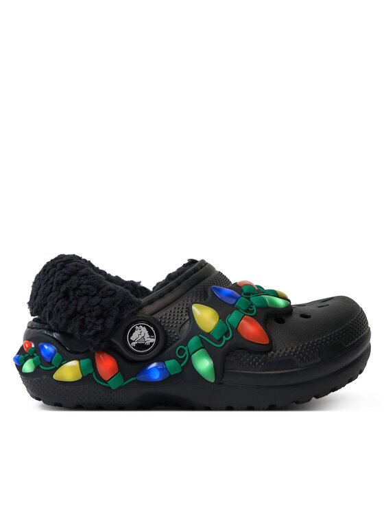 Crocs Чехли Classic Lined Holiday Lights Cgt 212027
