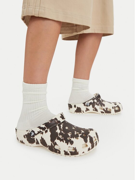 Crocs Чехли Classic Pop Animal Clogs 214153