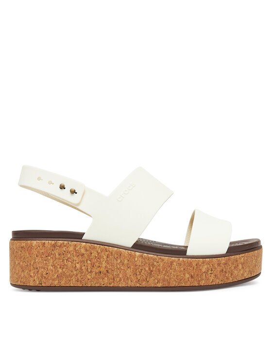 Crocs Сандали Brooklyn Cork Low Wedge 211144