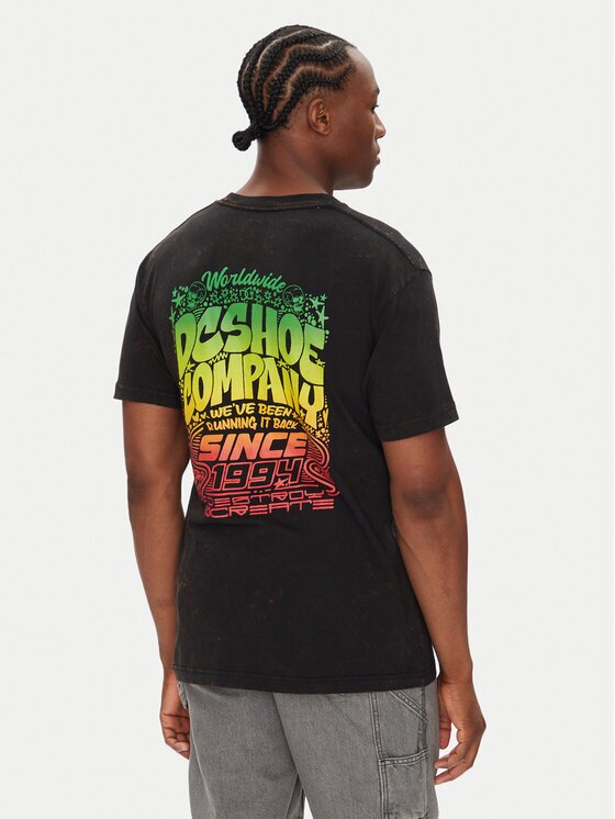 DC Shoes Тишърт ADYZT05450 Heritage Fit