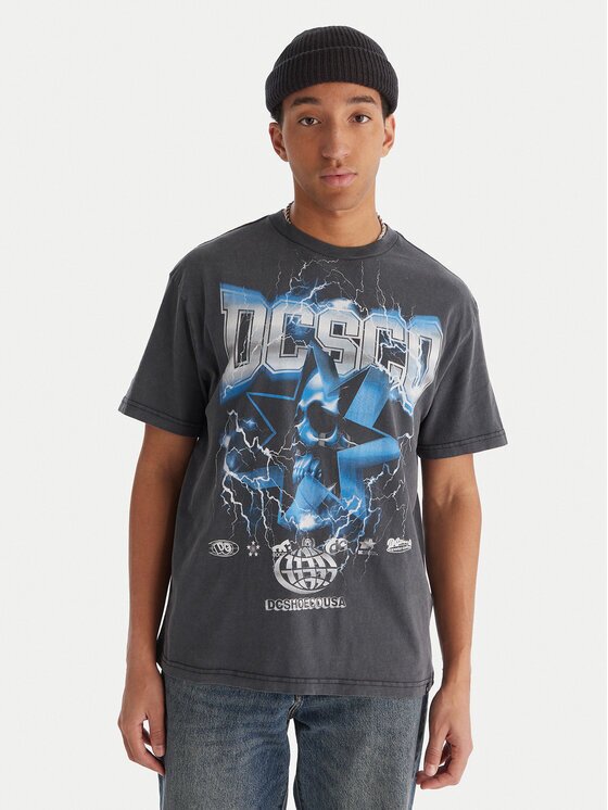 DC Shoes Тишърт Skull Shock EDYZT0435 Regular Fit