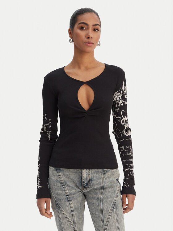 Desigual Блуза 26SWTK18 Slim Fit