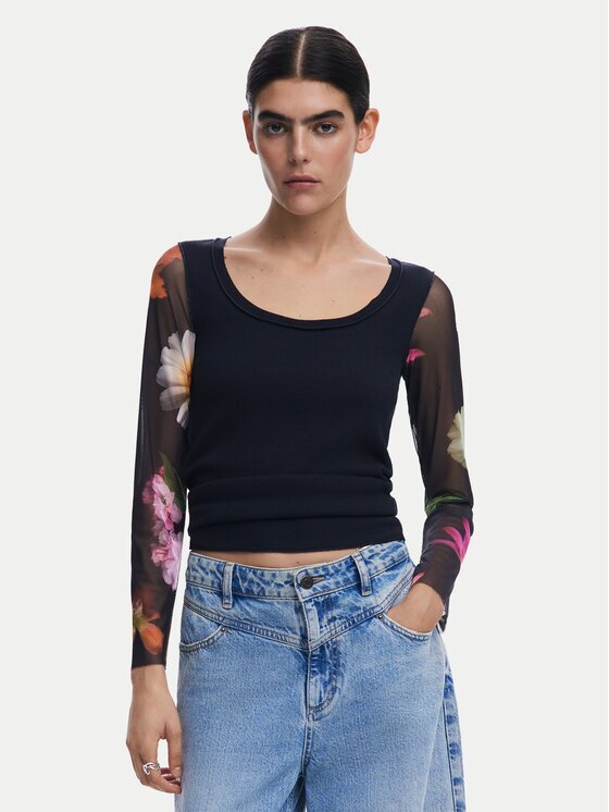 Desigual Блуза Flint 25SWTK93 Slim Fit