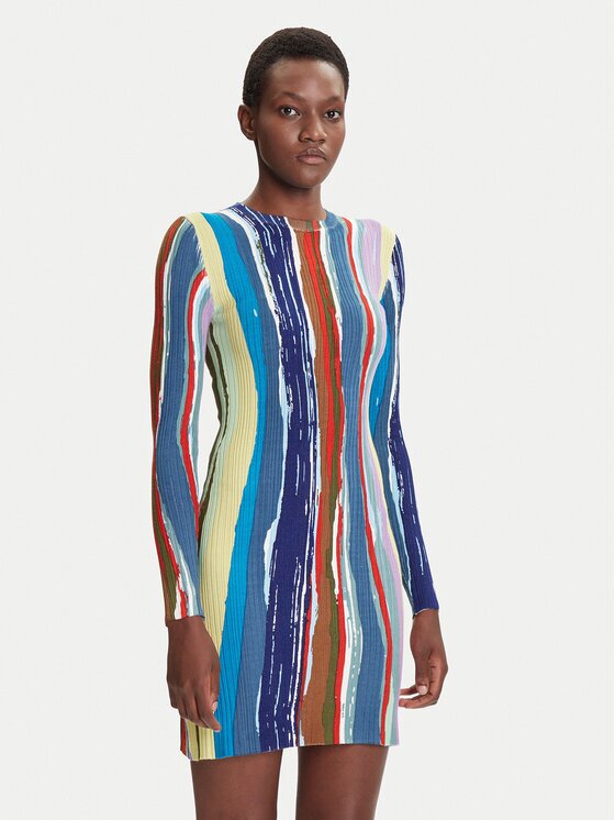 Desigual Ежедневна рокля Carla 25WWVF07 Slim Fit
