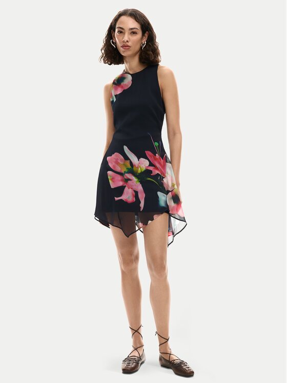 Desigual Лятна рокля Nala 26SWVW46 Slim Fit