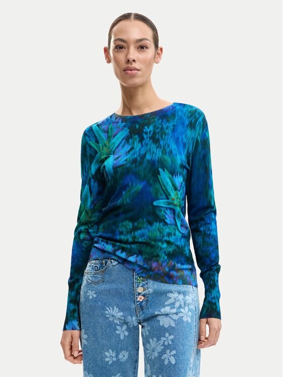 Desigual Пуловер Suecia 26SWJF36 Regular Fit