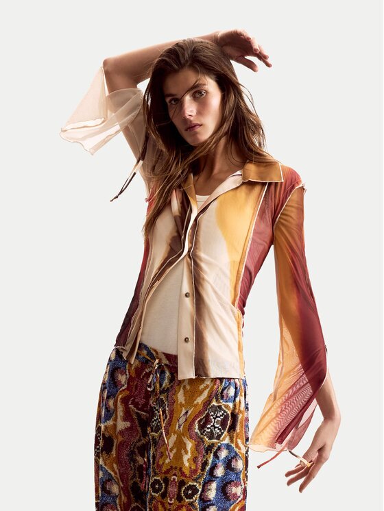 Desigual Риза Lacroix 26SWTK28 Regular Fit