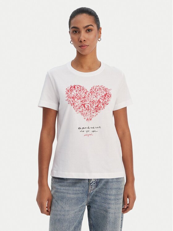 Desigual Тишърт 26SWTK06 Regular Fit