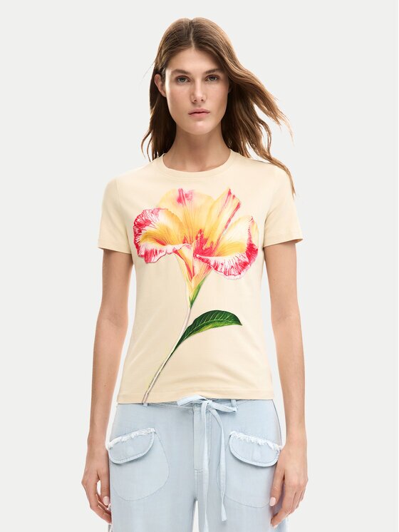 Desigual Тишърт Estocolmo 26SWTK03 Regular Fit
