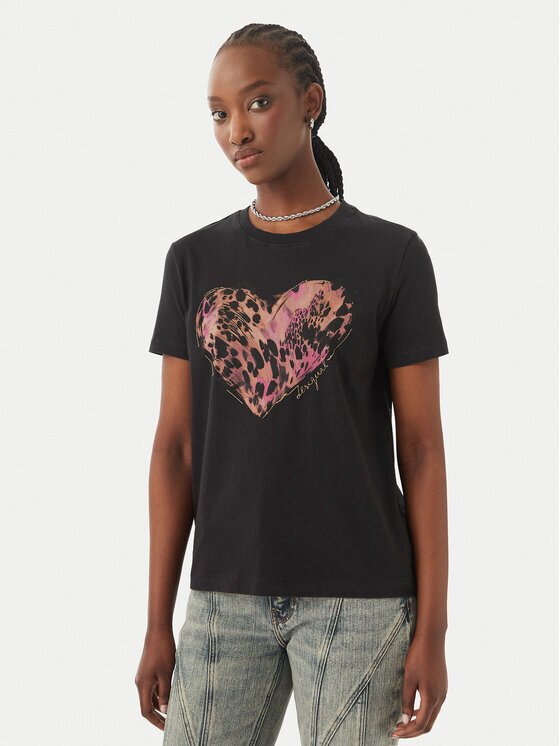 Desigual Тишърт Tiger 26SWTK53 Regular Fit