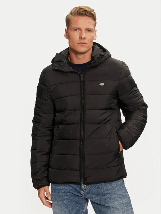 Dickies Пухено яке Waldenburg Mid DK0A4Y3XBLK Regular Fit