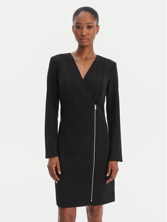 DKNY Коктейлна рокля DD5N2P53 Regular Fit