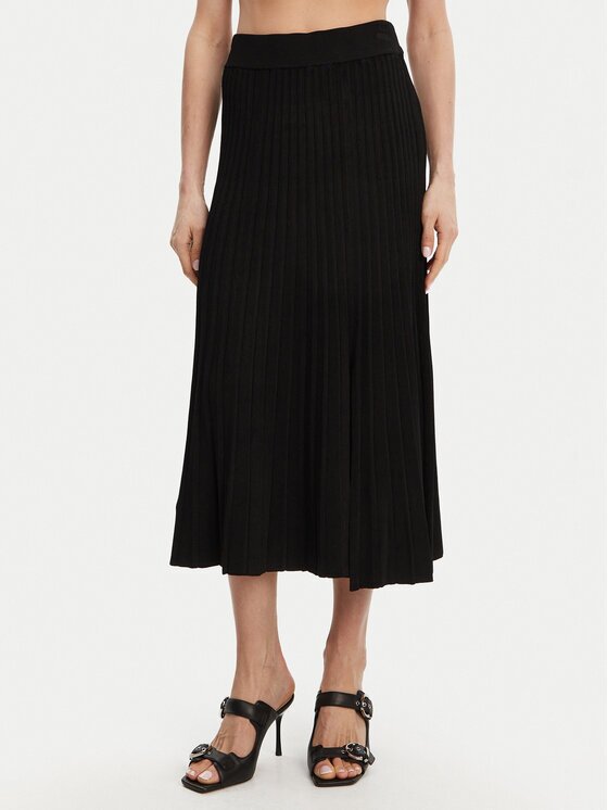 DKNY Плисирана пола P4JRAT77 Regular Fit