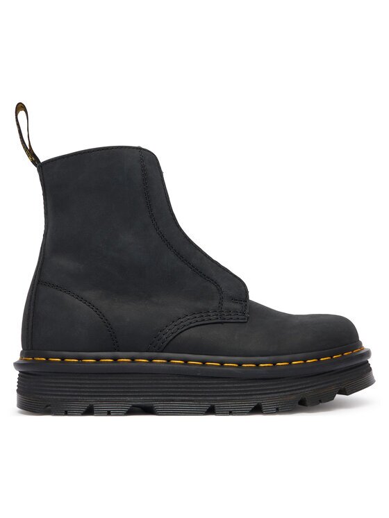 Dr. Martens Боти Zebzag Laceless Black Wyoming DM42653001