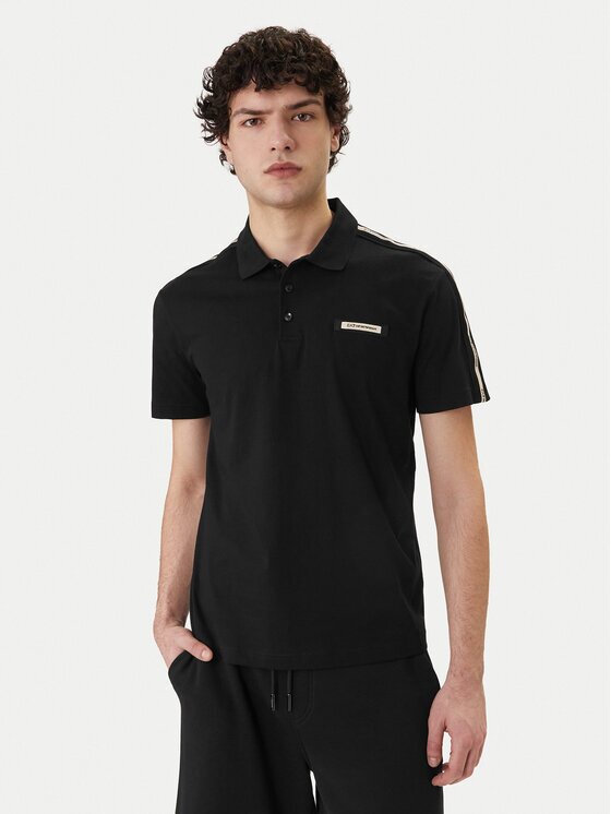 EA7 Emporio Armani Тениска с яка и копчета 7M001477 AF10375 U0002 Regular Fit